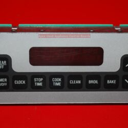 Part # 164D2677P003, WB27X5074 - GE Oven Electronic Control board (used, overlay good)