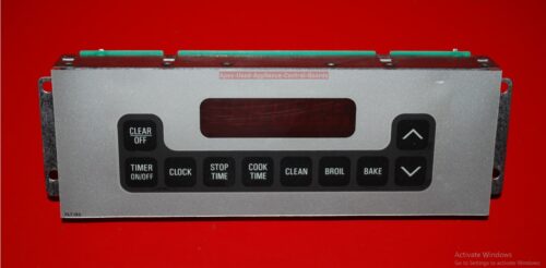 Part # 164D2677P003, WB27X5074 - GE Oven Electronic Control board (used, overlay good)