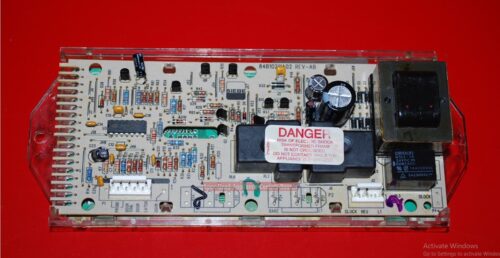 Part # 8522491, 6610312 - Whirlpool Oven Electronic Control Board (used, overlay fair)