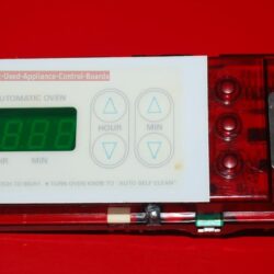 Part # WB27K5251, 191D1640P002 - GE Oven Electronic Control Board (used, overlay fair)