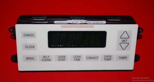 Part # 7601P420-60 - Maytag Oven Electrical Control Board (used, overlay good)