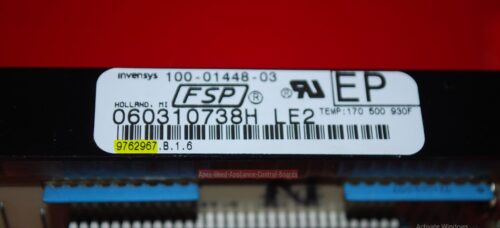 Part # 9762967 - Whirlpool Oven Electronic Control Board (used, no overlay)