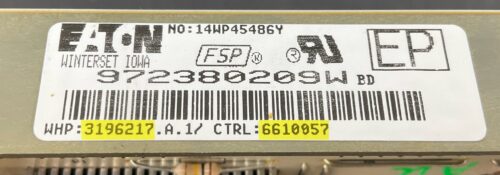 Part # WP6610057 | 3196217 | Whirlpool Oven Control Board (overlay fair - Yellow)