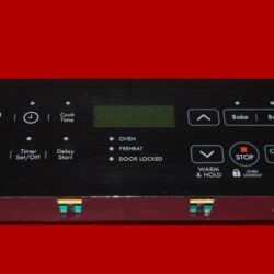Part # 316557232 Kenmore Oven Control Board (overlay fair - Black)