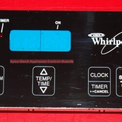 Part # 8053154, 6610151 - Whirlpool Oven Electronic Control Board (used, overlay fair)