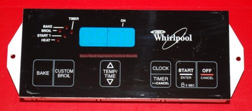 Part # 8053154, 6610151 - Whirlpool Oven Electronic Control Board (used, overlay fair)
