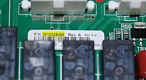 Part # WPW10235488 | W10235488 | Whirlpool Refrigerator Control Board