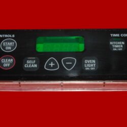 GE Oven Control Board 183D8193P001 | WB27K10096 | OEM Used Tested (overlay fair - Black)