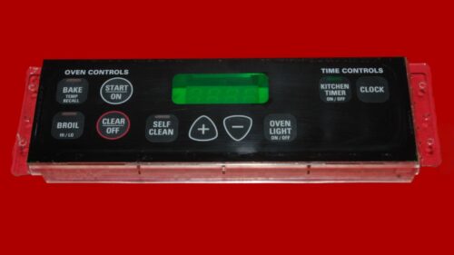 GE Oven Control Board 183D8193P001 | WB27K10096 | OEM Used Tested (overlay fair - Black)