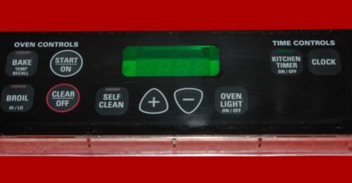 GE Oven Control Board 183D8193P001 | WB27K10096 | OEM Used Tested (overlay fair - Black)