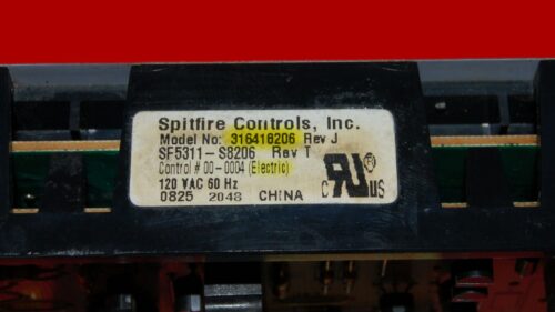 Kenmore Oven Control Board 316418206 | OEM Used Tested (overlay fair - White)