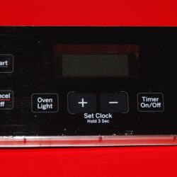 Part # WB27T11487, 164D8450G034 GE Oven Electronic Control Board (used, overlay fair - Black)