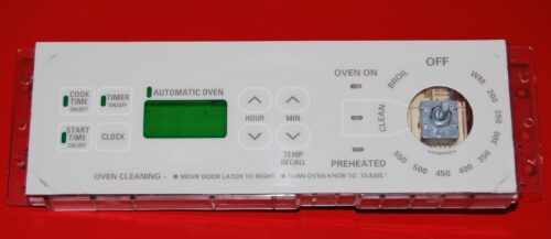 Part # WB27T10229, 191D2818P001 GE Oven Control Board (used, overlay fair - Almond)