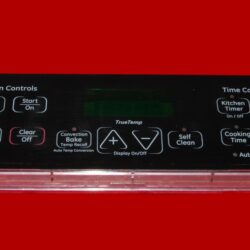 Part # WB27T11154 | WB27X45466 | 191D5975G003 | GE Oven Control Board (overlay fair - Black)