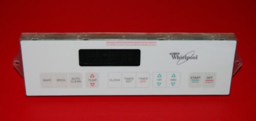 Part # 3195183 - Whirlpool Oven Electronic Control Board (used, overlay fair - White)
