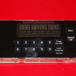 Part # 164D8496G036 GE Oven Electronic Control Board (used, overlay fair)