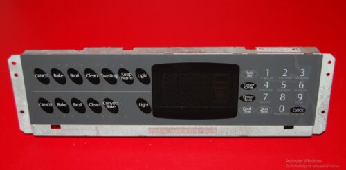 Part # 7601P621-60 Maytag Oven Electronic Control Board (used, overlay good)