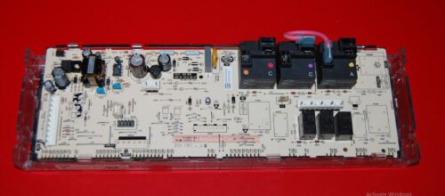 Part # 164D8496G036 GE Oven Electronic Control Board (used, overlay fair)