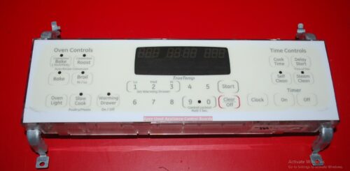Part # 164D8496G003 GE Oven Electronic Control Board (used, overlay fair)