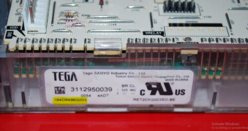 Part # 164D8496G003 GE Oven Electronic Control Board (used, overlay fair)
