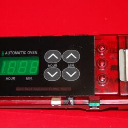 Part # 191D1640P002, WB27K5251 - GE Oven Electronic Control Board (used, overlay good)