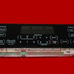 GE Oven Control Board WB27T11351 | 164D8496G003 OEM Used Tested (overlay fair Black)