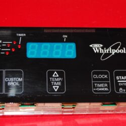 Part # 98007078, 6610257 Whirlpool Oven Electronic Control Board (used, overlay fair)