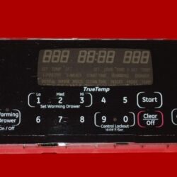 Part # 164D8496G003 | GE Oven Control Board (overlay fair - Black)