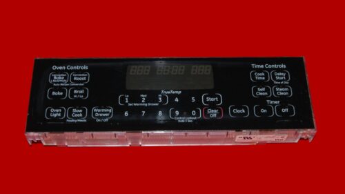Part # WB27T11351 | 164D8496G003 | GE Oven Control Board (overlay fair - Black)