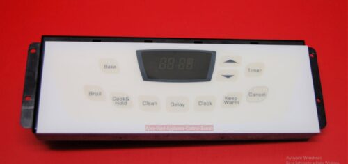 Part # 8507P207-60 - Maytag Oven Electronic Control Board (used, overlay fair)