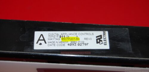 Part # 8507P207-60 - Maytag Oven Electronic Control Board (used, overlay fair)