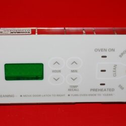 Part # WB27T10231, 191D2818P003 - GE Oven Electronic Control Board (used, overlay good)