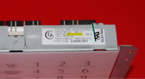 Part # 8507P020-60 - Maytag Oven Electronic Control Board (used, overlay good)