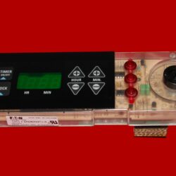 GE Oven Control Board WB27X5554 | 164D2851P016 | OEM Used Tested (overlay good - Black)