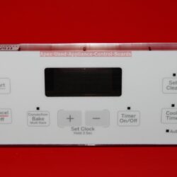 Part # 164D8450G035, WB27T11488 GE Oven Electronic Control Board (used, overlay fair)