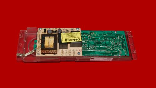 GE Oven Control Board WB27X5554 | 164D2851P016 | OEM Used Tested (overlay good - Black)