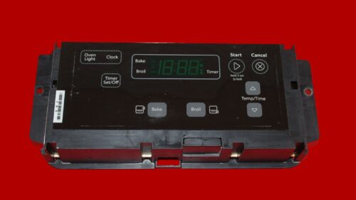 Part # WPW10556710 | W10556710 | Whirlpool Gas Oven Control Board (overlay good - Black)