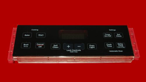 Part # WB18X20153 | 164D8450G032 | GE Oven Control Board (overlay good - Black)