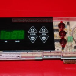 Part # 164D2851P016, WB27X5554 - GE Oven Electronic Control Board (used, overlay Good)