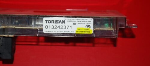 Part # WB27T10230, 191D2818P002 GE Oven Electronic Control Board (used, overlay poor - Bisque)