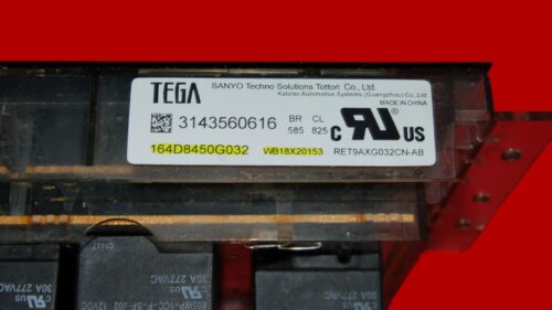 Part # WB18X20153 | 164D8450G032 | GE Oven Control Board (overlay good - Black)