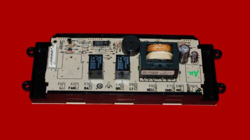 GE Gas Oven Control Board - 191D1001P005 | WB27T10083 (overlay fair - White)