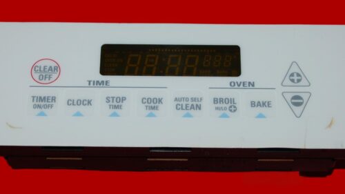 GE Gas Oven Control Board - 191D1001P005 | WB27T10083 (overlay fair - White)