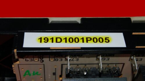 GE Gas Oven Control Board - 191D1001P005 | WB27T10083 (overlay fair - White)