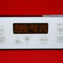 Part # 191D2051P001, WB27T10034 GE Oven Electronic Control Board (used, overlay good)