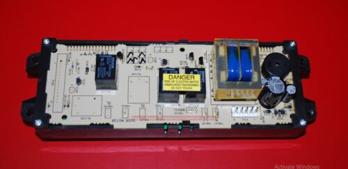 Part # 191D2051P001, WB27T10034 GE Oven Electronic Control Board (used, overlay good)