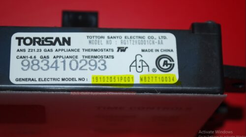 Part # 191D2051P001, WB27T10034 GE Oven Electronic Control Board (used, overlay good)