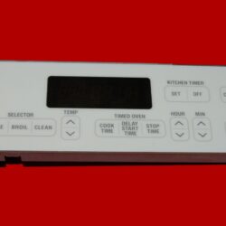 Kenmore Oven Control Board 8053737 | OEM Used Tested (overlay fair - White)