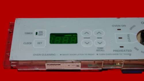 Part # WB27T10103 | 164D3762P003 | GE Oven Control Board (overlay fair - Light Gray)