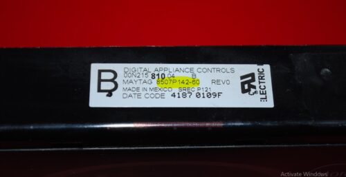 Part # 8507P142-60, 74009758 Maytag Oven Electronic Control Board (used, overlay fair)